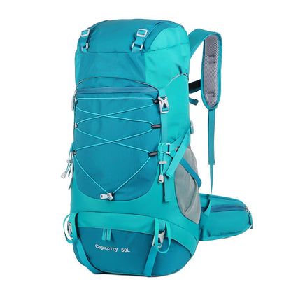 50L Hiking Backpack with Rain Cover – Mountaineering Outdoor Rucksack