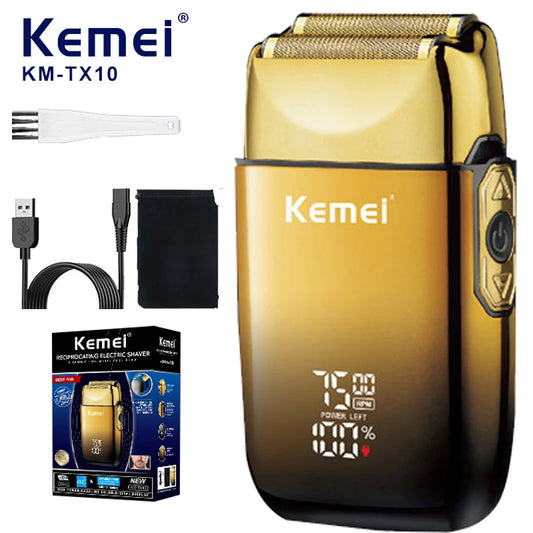 Kemei KM-TX10 Electric Foil Shaver for Men – Rechargeable