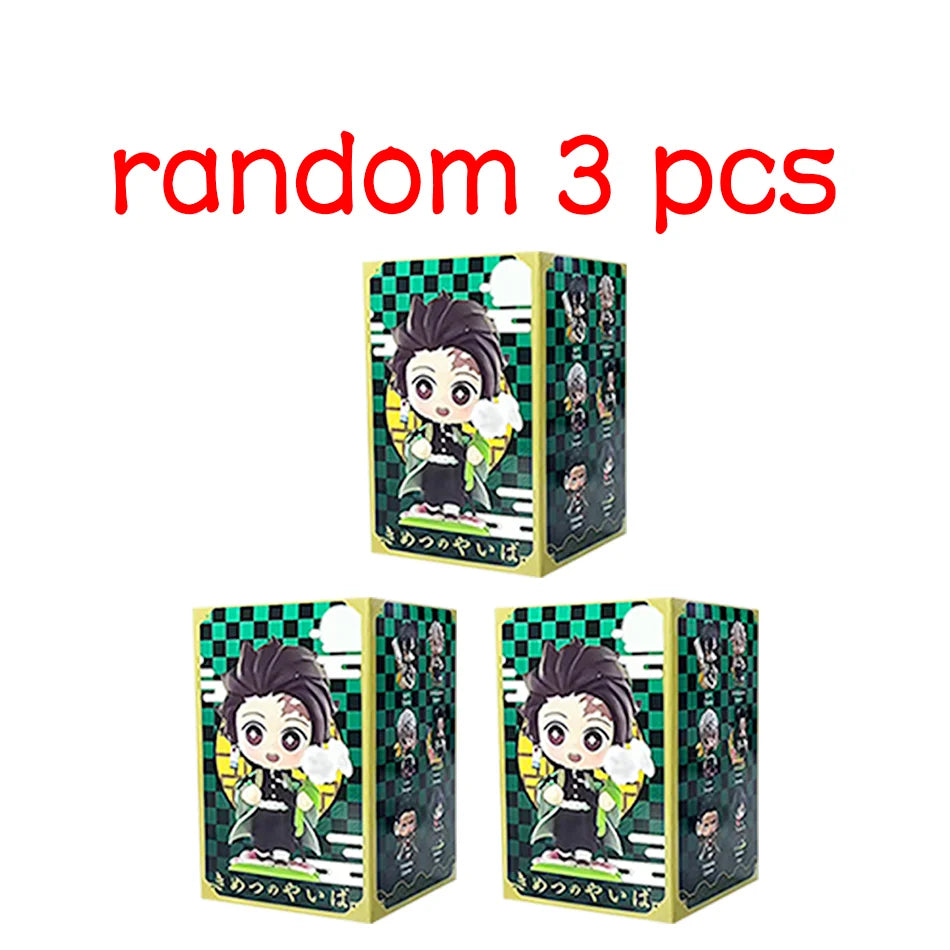Demon Slayer Anime Figure Blind Box – Tanjiro & Nezuko Mini Statues