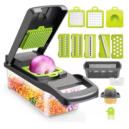 14-Piece Multifunctional Grater & Vegetable Slicer Set