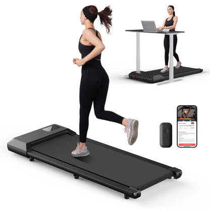 2-in-1 Walking Pad Treadmill – 2.5HP, 300 lbs Capacity, LCD Display