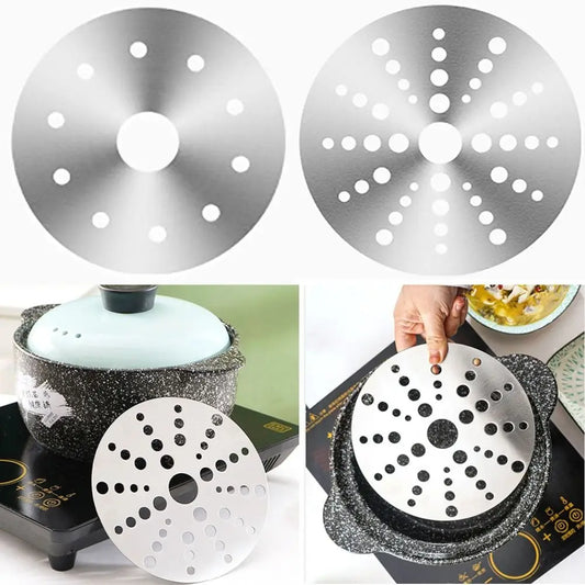 Induction Cooker Heat Diffuser Disc – Stainless Steel Adapter Plate