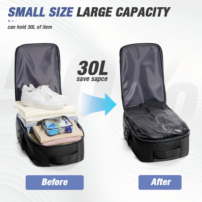 Vacuum Compression Cabin Backpack 40x30x20 with Laptop Sleeve