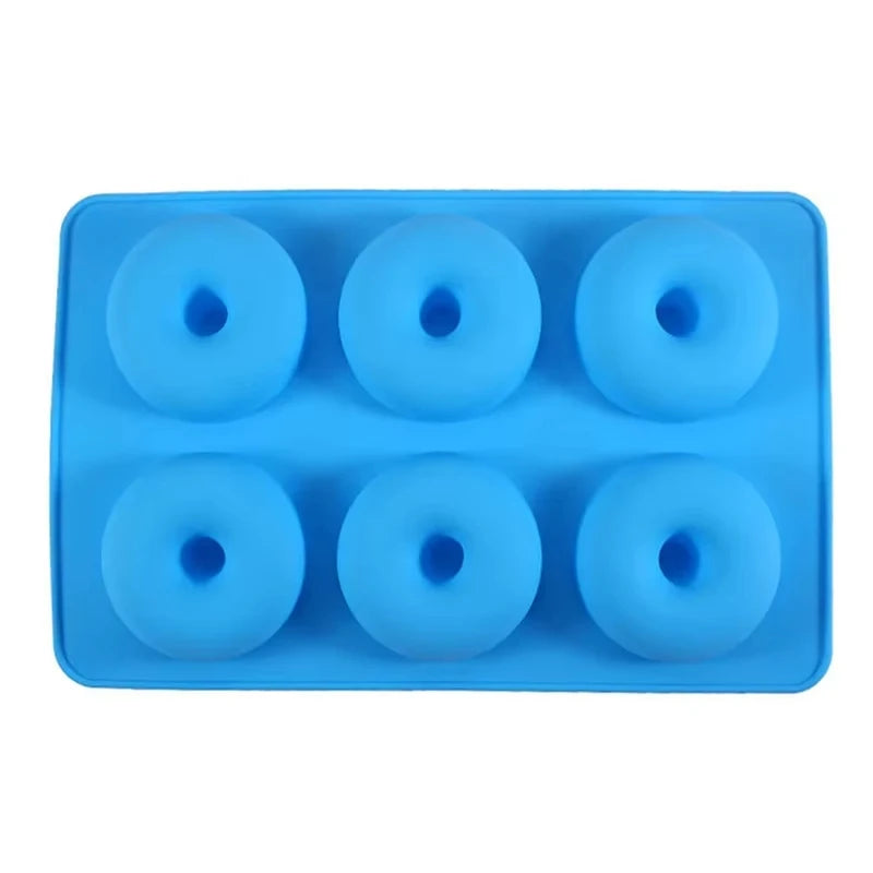Silicone Donut Mold 6-Cavity – Non-Stick Doughnut Baking Pan