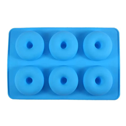 Silicone Donut Mold 6-Cavity – Non-Stick Doughnut Baking Pan