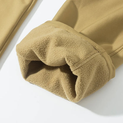 Men's Fleece Softshell Cargo Pants – Tactical Hiking Trousers