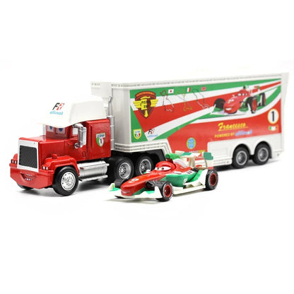 Pixar Cars Lightning McQueen and Uncle Mike Truck Set