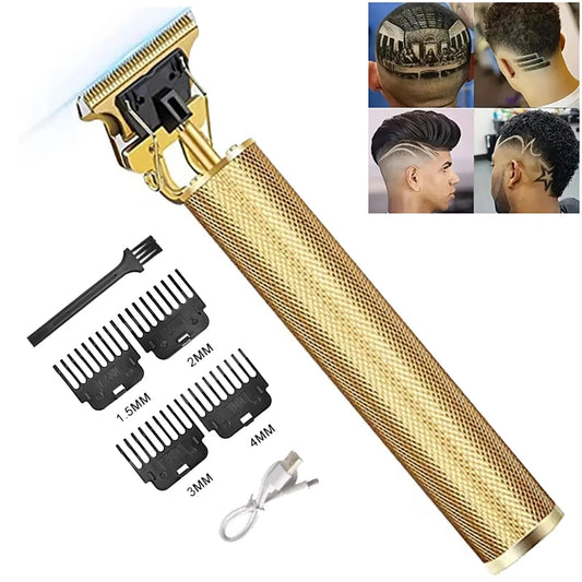 T9 Hair Clipper & Beard Trimmer for Men – USB Rechargeable Barber Trimmer
