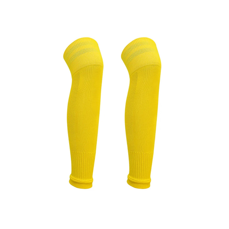 Soccer Leg Sleeves Knee Protection Shin Guard Socks – 1 Pair