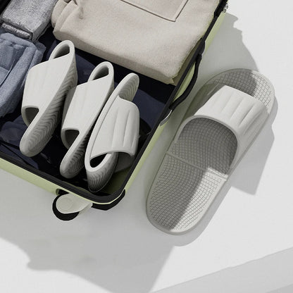 Foldable Travel Slippers for Men & Women – Non-Slip EVA Shower Shoes