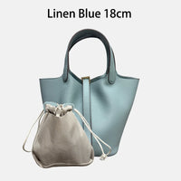 Linen blue 7.1in
