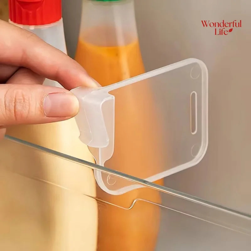 Fridge Divider Organizer Adjustable Refrigerator Shelf Separator (6 or 8 Pcs)