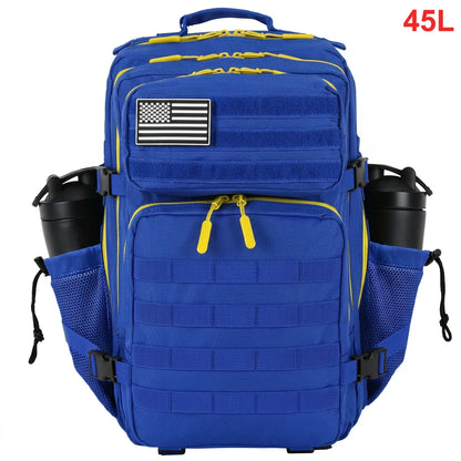 45L Tactical Backpack – Waterproof MOLLE Gym & Hiking Bag