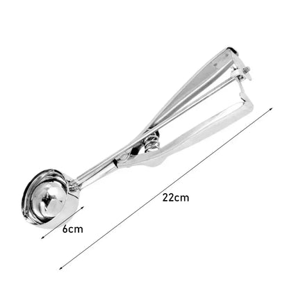 Cookie Scoop – Stainless Steel Trigger Dough Scoop for Baking