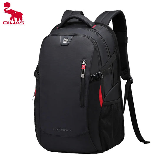 Oiwas Laptop Backpack 15.6 Inch Waterproof Nylon 29L Travel School Bag