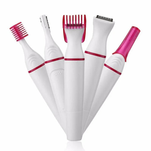 5-in-1 Women's Hair Removal & Grooming Kit – Epilator, Trimmer & Shaver