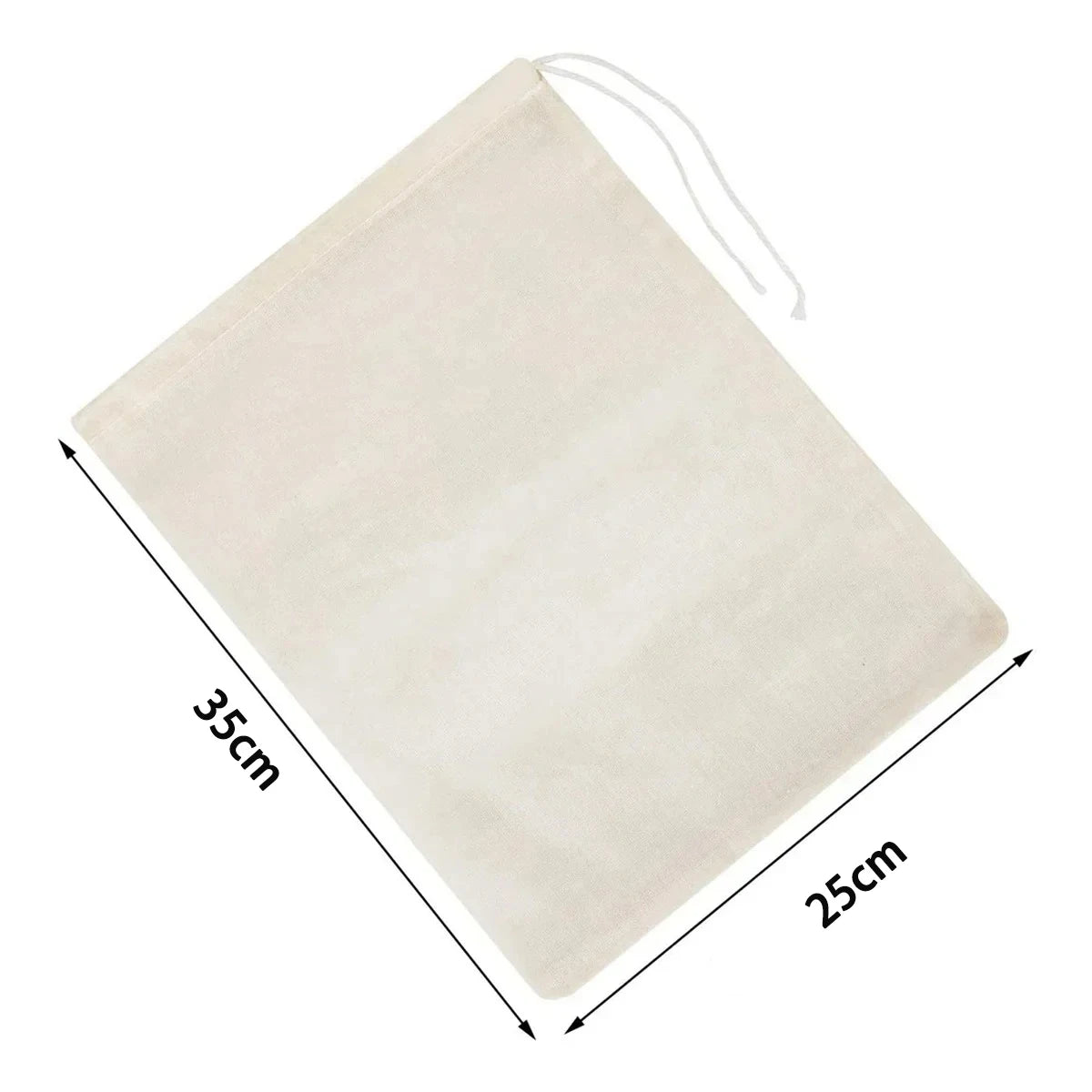 Reusable Nylon Nut Milk Bag – Fine Mesh Food Strainer