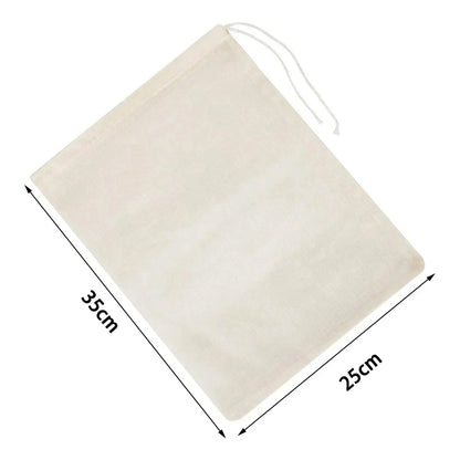 Reusable Nylon Nut Milk Bag – Fine Mesh Food Strainer