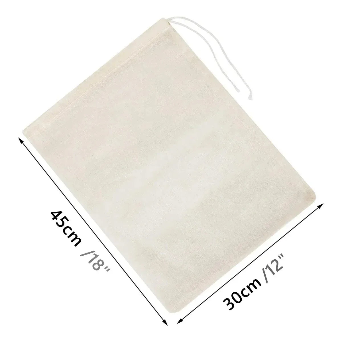 Reusable Nylon Nut Milk Bag – Fine Mesh Food Strainer