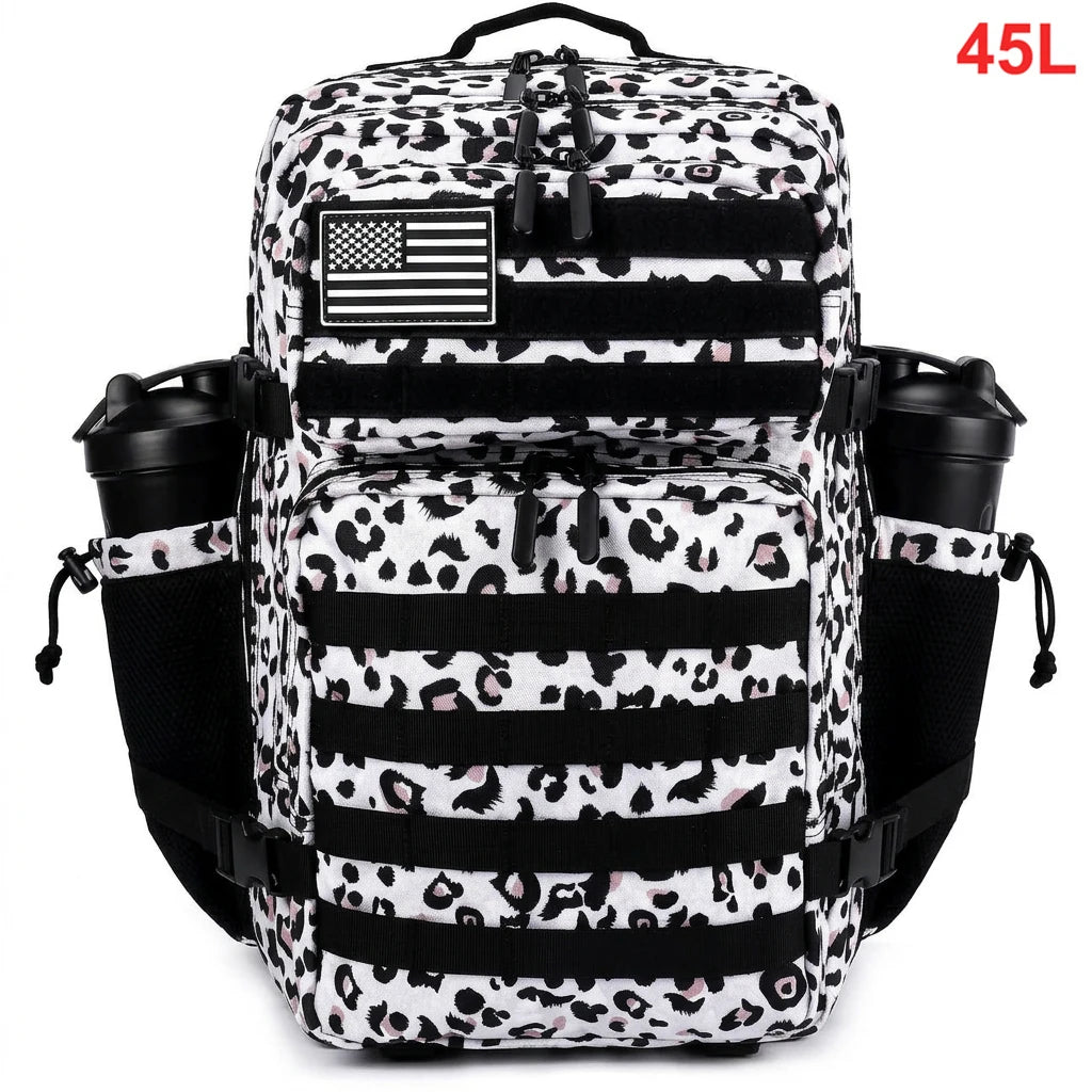 45L Tactical Backpack – Waterproof MOLLE Gym & Hiking Bag