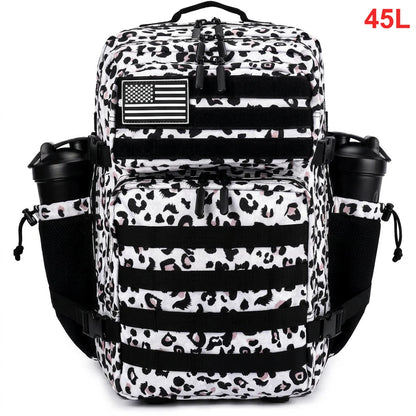 45L Tactical Backpack – Waterproof MOLLE Gym & Hiking Bag