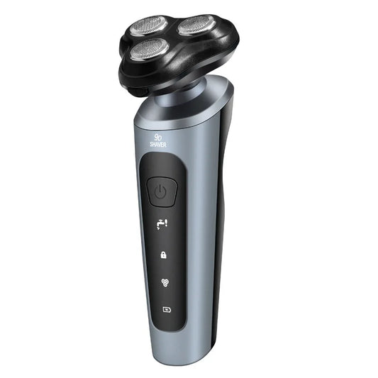 Men's Electric Shaver – 9D Rotary Razor Wet & Dry Rechargeable