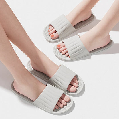 Foldable Travel Slippers for Men & Women – Non-Slip EVA Shower Shoes