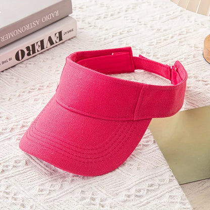 Adjustable Sun Visor Cap – Breathable Outdoor Sports Hat