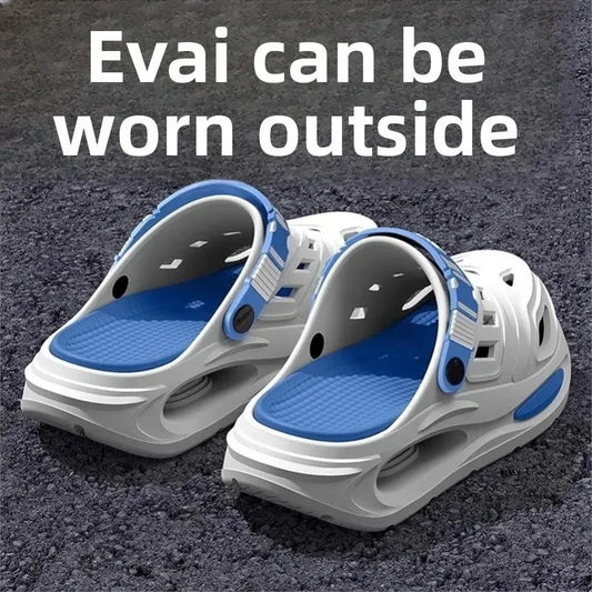 Men's EVA Clog Sandals – Anti-Slip Thick Sole, Two-Way Wear