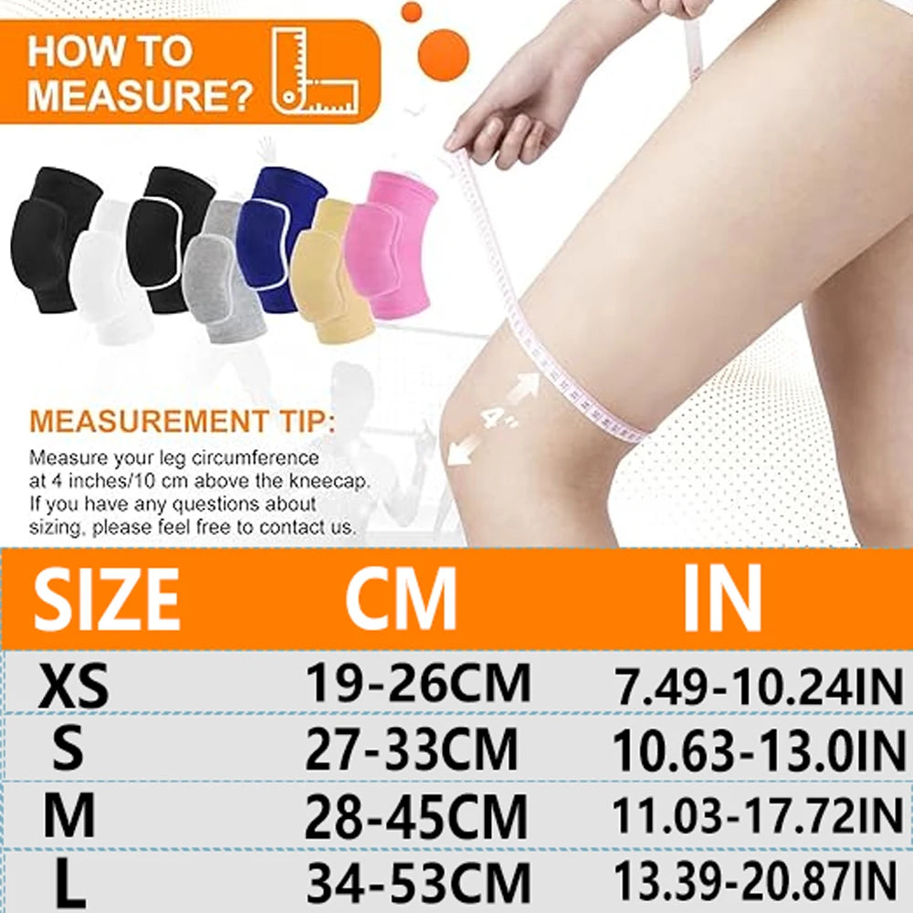 Knee Pads – Soft Breathable Protective Sleeves for Sports & Dance
