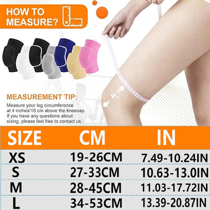 Knee Pads – Soft Breathable Protective Sleeves for Sports & Dance
