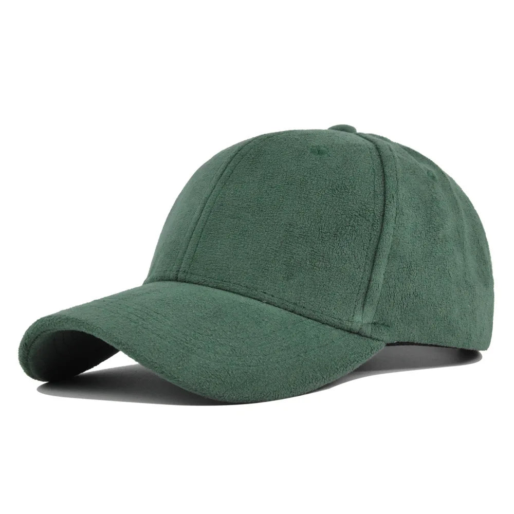 Unisex Adjustable Baseball Cap – Solid Retro Snapback Hat for Men & Women