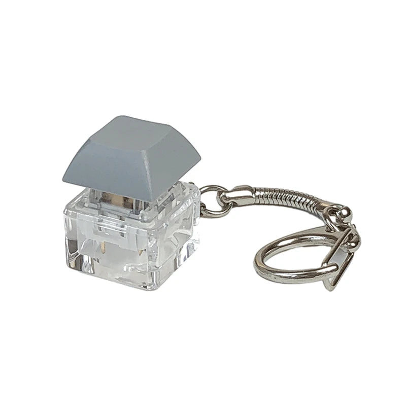 Mechanical Keyboard Keycap Keychain – Fidget Stress Relief Toy