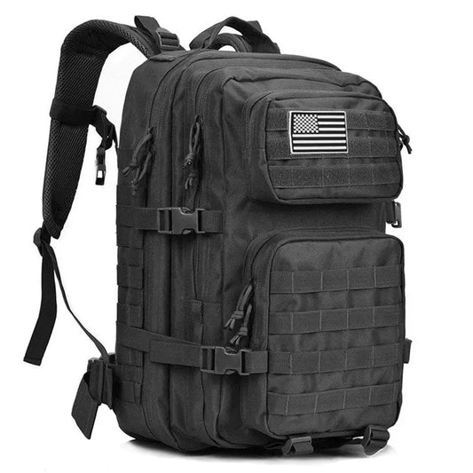 50L Tactical Backpack – Men's Large Capacity Waterproof Rucksack
