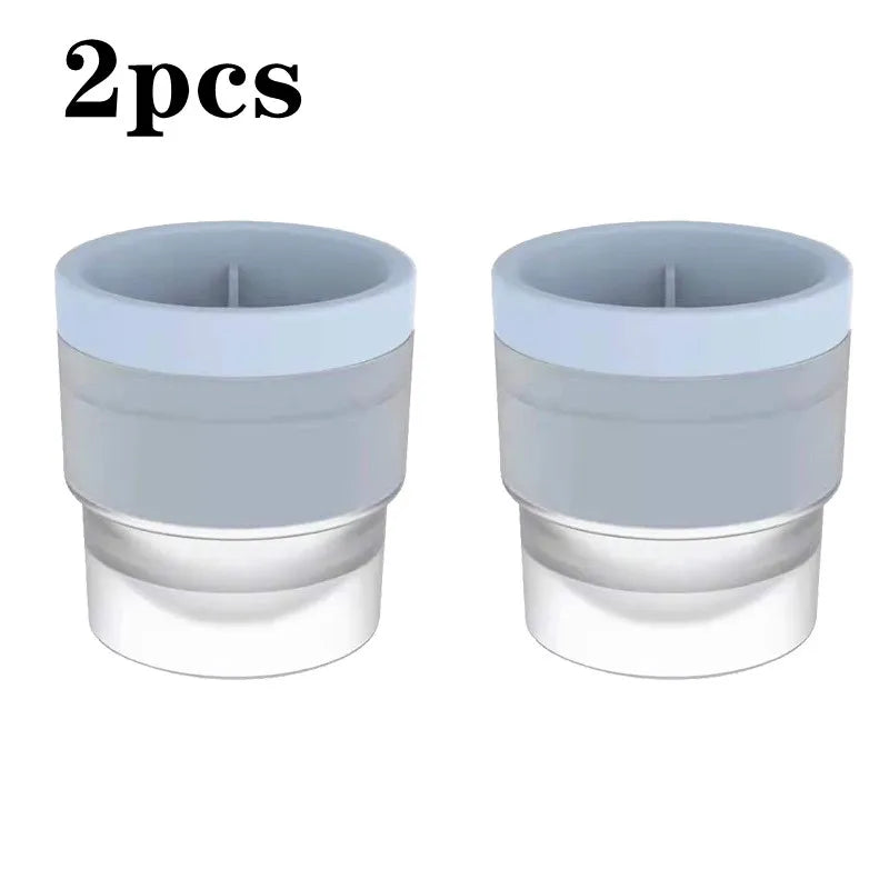 Silicone Ice Ball Mold – Reusable Round Ice Cube Maker for Whiskey & Cocktails