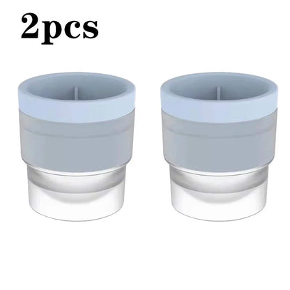 Silicone Ice Ball Mold – Reusable Round Ice Cube Maker for Whiskey & Cocktails