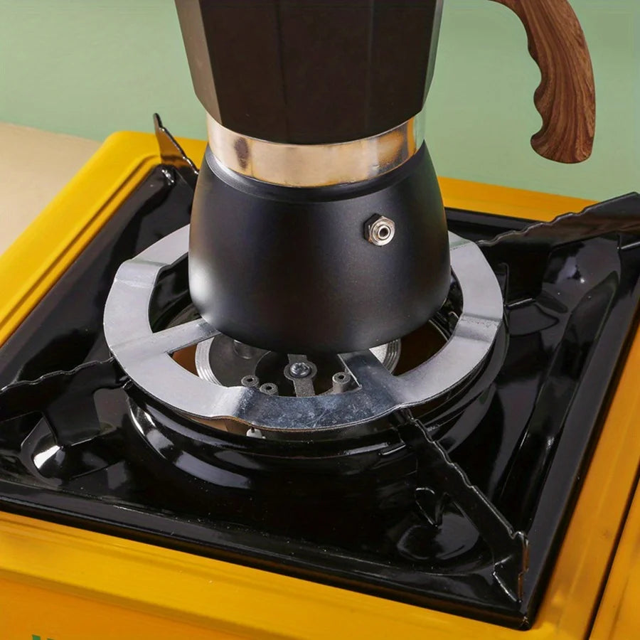 Stainless Steel Moka Pot Heating Rack for Gas Stove