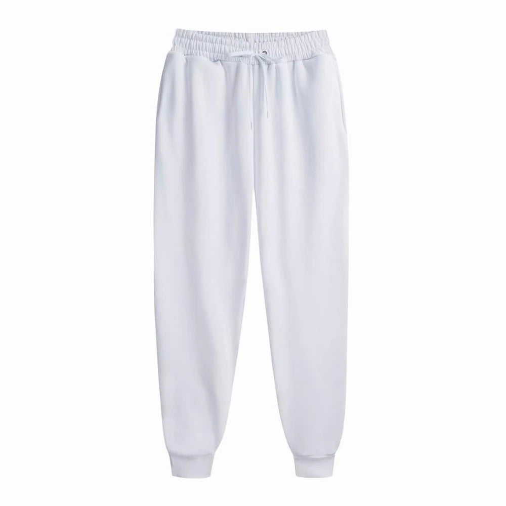 Men's Fleece Jogger Sweatpants – Casual Running Trousers