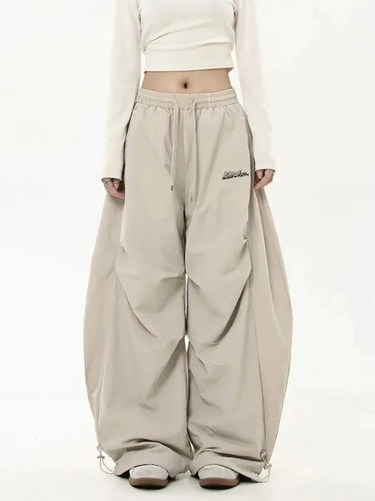 Parachute Pants Women – Y2K Baggy Wide Leg Joggers