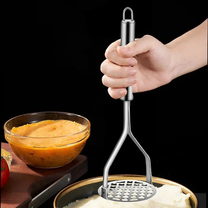 Stainless Steel Potato Masher – Heavy-Duty Kitchen Tool