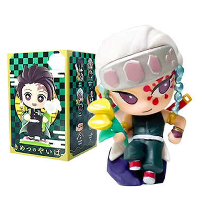 Demon Slayer Anime Figure Blind Box – Tanjiro & Nezuko Mini Statues