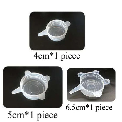Silicone Stretch Lids – Universal Food Cover for Bowls, Pots & Pans