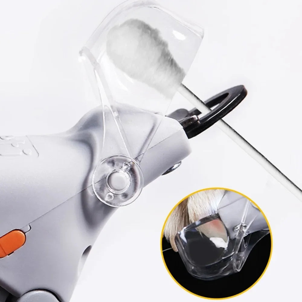 Pet Nail Clipper with LED Light & 5x Magnifier for Cats & Dogs