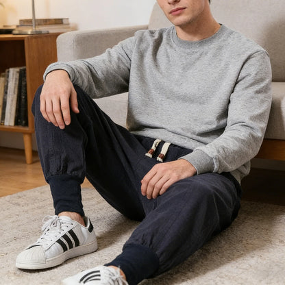 Men's Cotton Jogger Sweatpants – Straight Leg