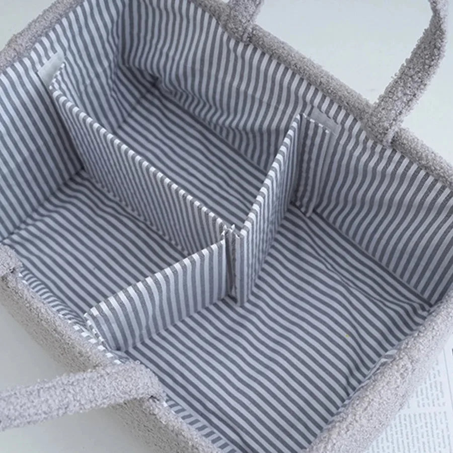 Portable Diaper Caddy Organizer – Multifunctional Baby Storage Bag