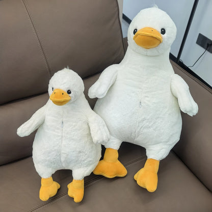Giant Duck Plush Toy – Soft Stuffed Animal Pillow Cushion