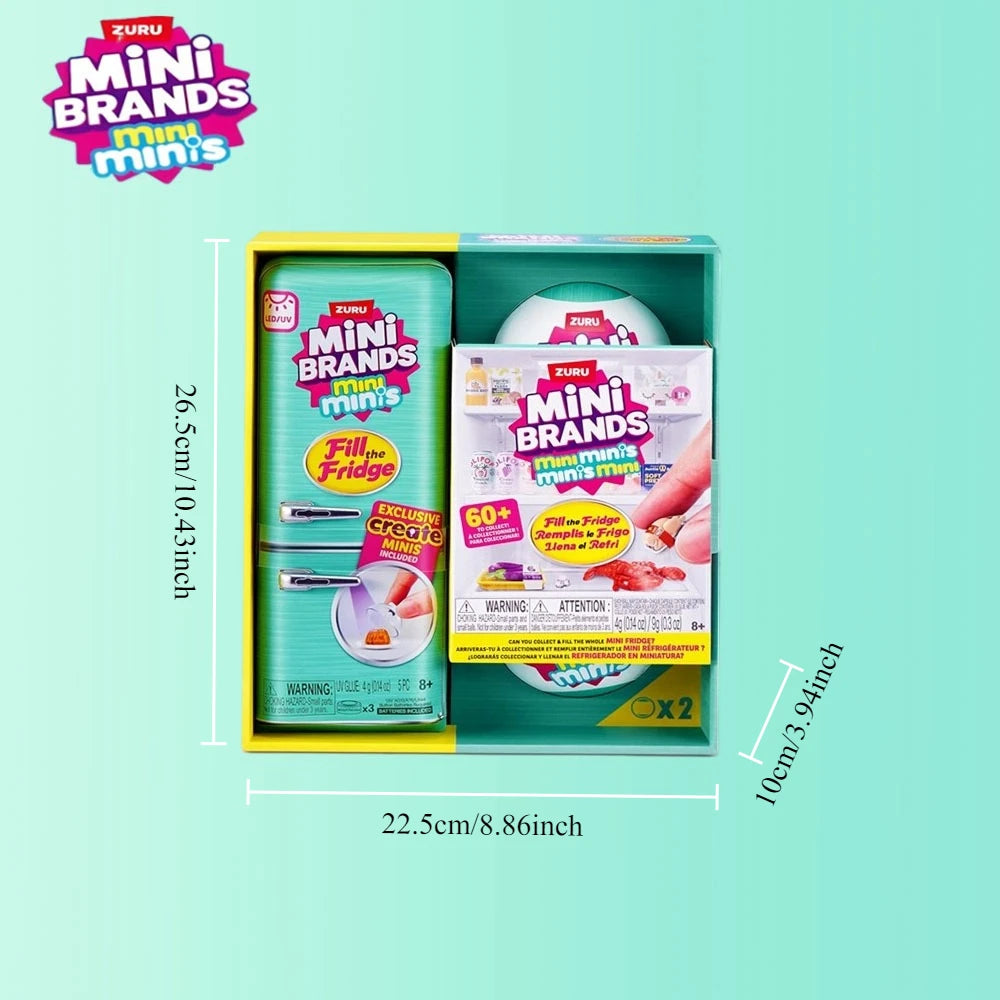 Zuru Mini Brands Blind Box – Mystery Capsule Surprise Toy Collection