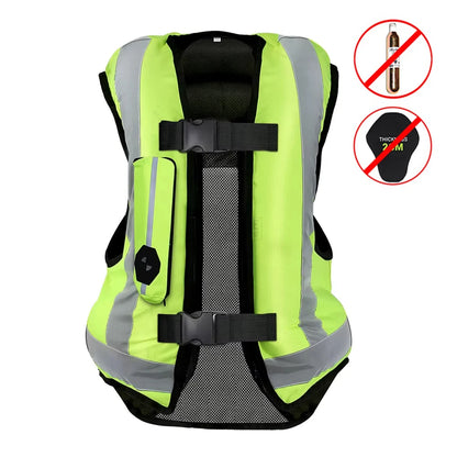 Motorcycle Airbag Safety Vest with CE Protector – Motocross Riding