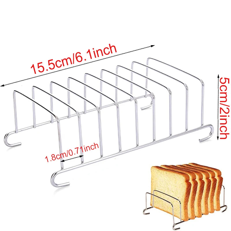Air Fryer Rack – Stainless Steel Grill & Baking Rack with Skewers