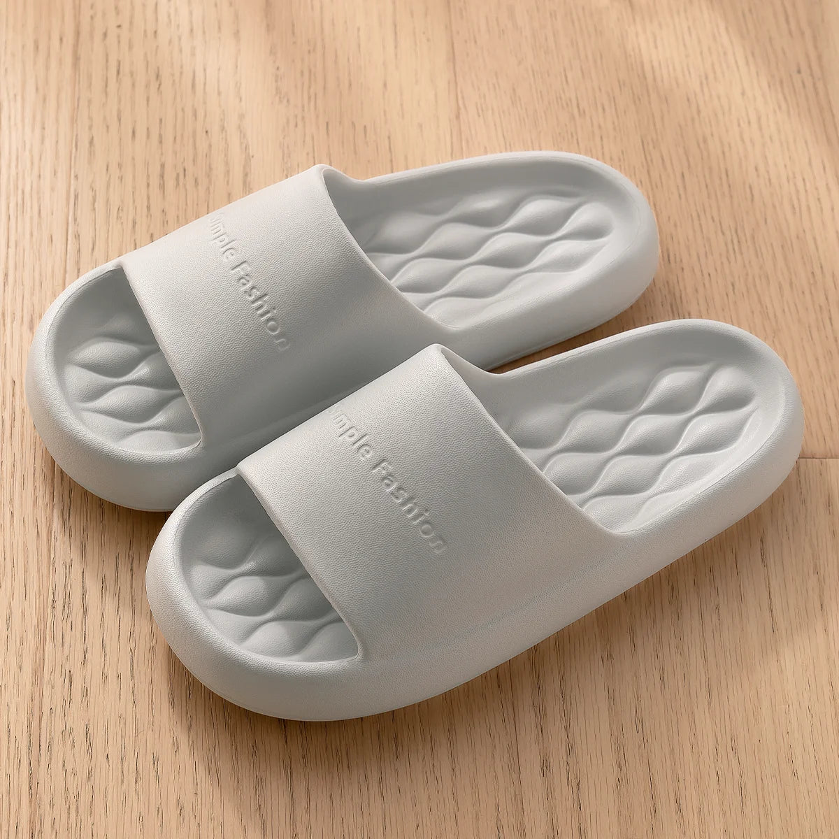 Cloud Slide Sandals for Men – Soft Non-Slip Indoor Outdoor Slippers